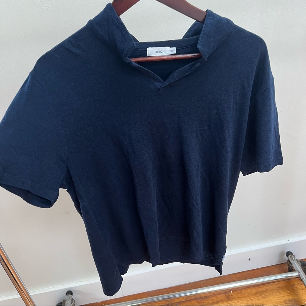 Onia navy polo (large)
